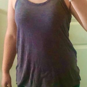 Purple tank top